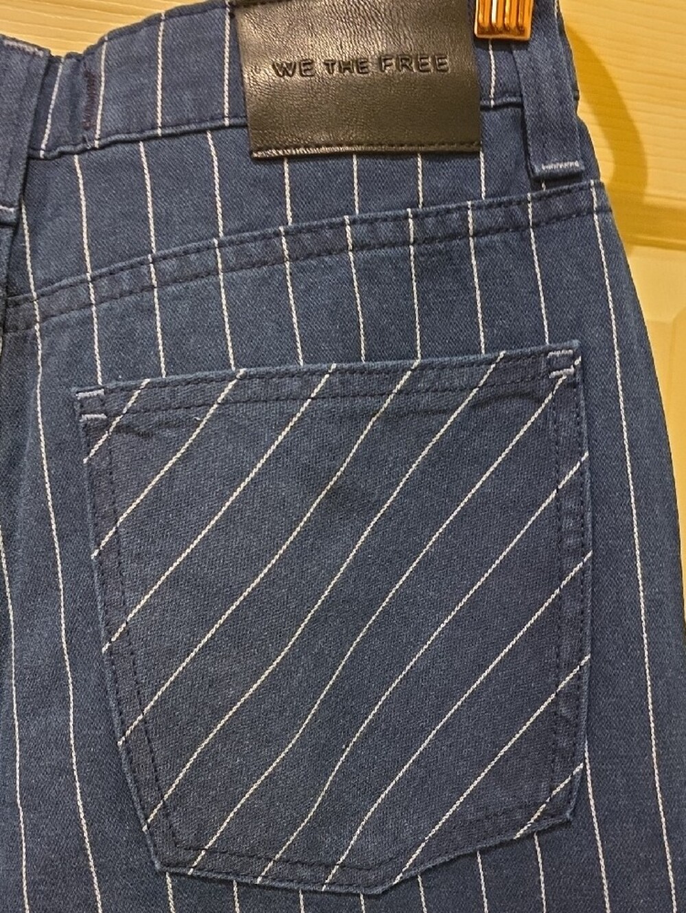 We The Free Nia Striped Boyfriend Jeans - Picture 8 of 8